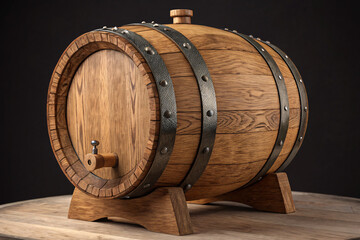 Exquisite Oak Wine Barrel Aged Liquor Wooden Cask Beverage Container