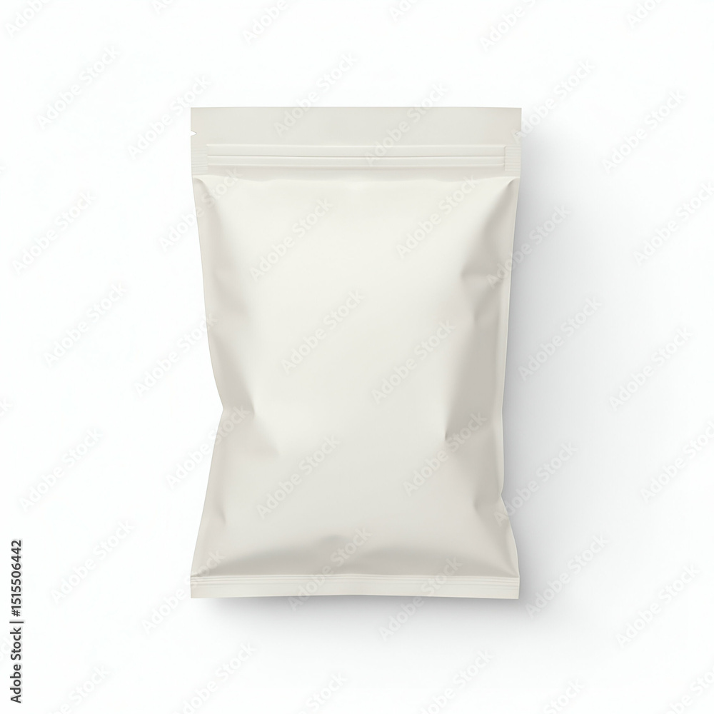 Fototapete professional infographic element featuring isolated packaging blank rendered on seamless white backg