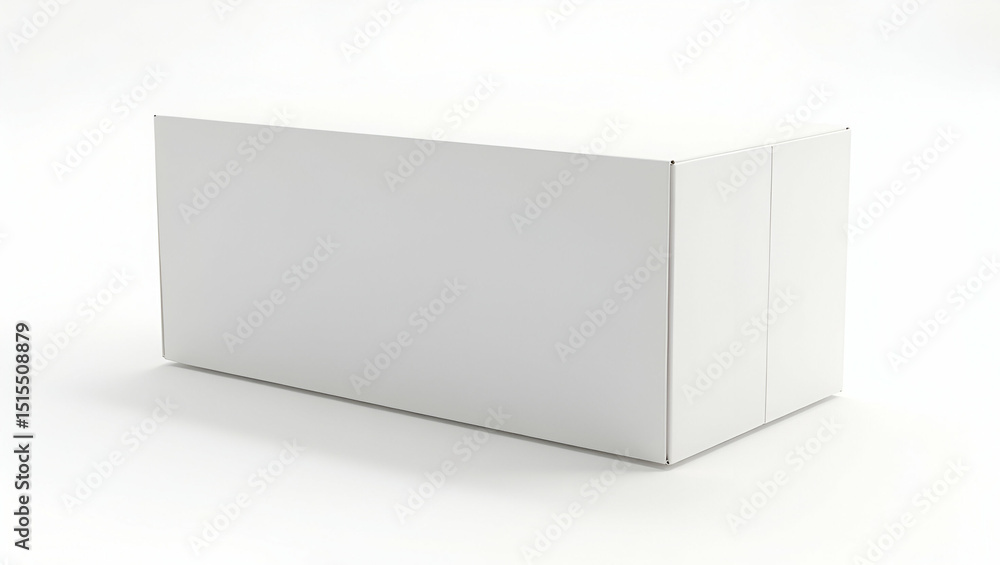 Poster high resolution photograph of a boxed product isolated on white background featuring crisp edges bal