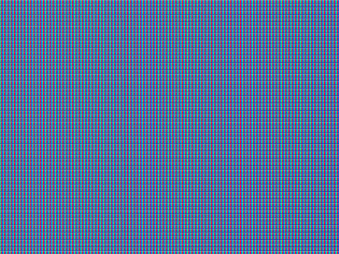 CRT monitor display, led TV line screen background. Retro computer monitor or old TV screen RGB mesh vector background. Led display close up line pixels effect, CRT television static noise backdrop