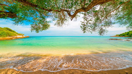 tropical beach in thailand