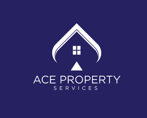 AS Property real estate logo design