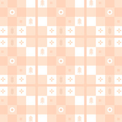 Elegant Purple and White Grid Pattern with Dynamic Abstract Elements