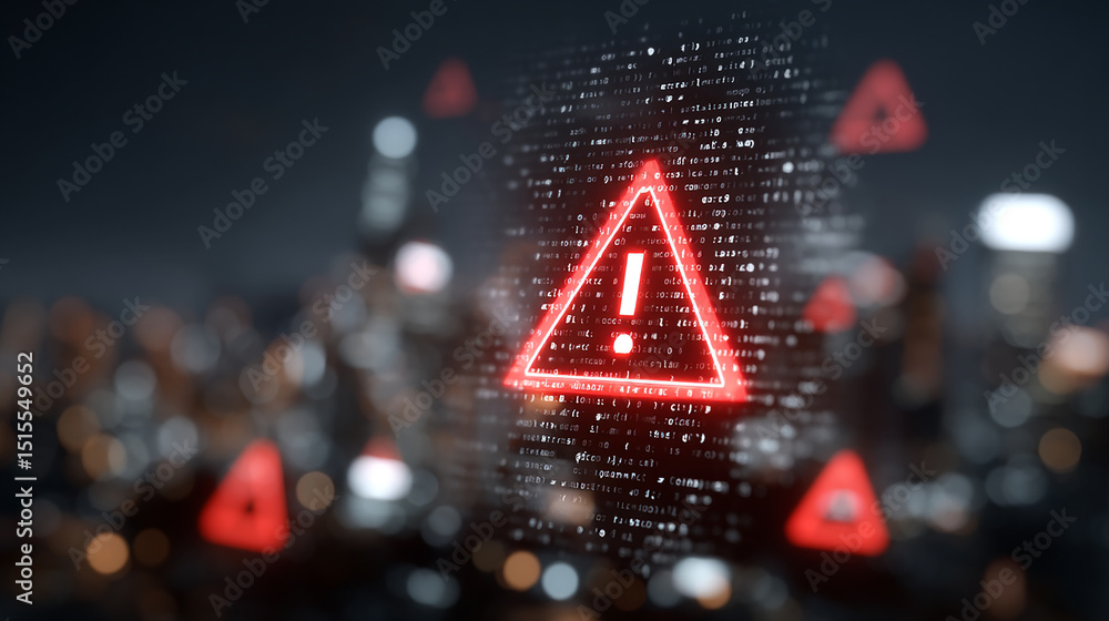 Poster enhancing cybersecurity with advanced threat detection and response systems