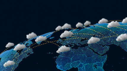 Exploring the Digital Cloud Connectivity Across the Globe