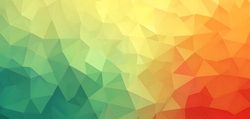 Fototapeta premium Abstract Polygonal Mosaic Background with Vibrant Gradient Color Transition