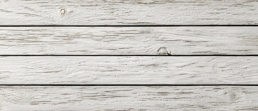 Whitewashed horizontal wood planks, showing grain and texture