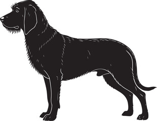 Griffon Bleu de Gascogne Silhouettes