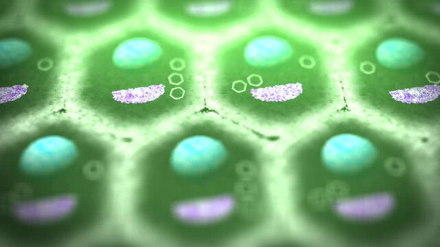Camera Pans down a Row of Eukaryotic Cells - Plant Cells

No AI was used in the making of this clip. Clip rendered in After Effects.
