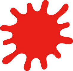 Fototapeta premium Blood Splatter Icon