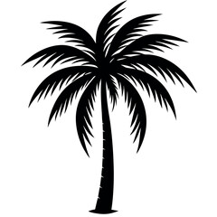 Minimal Palm Tree Design
