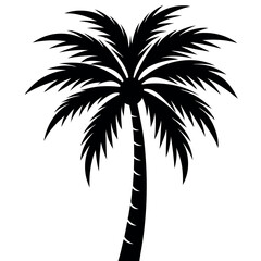 Simple Palm Tree Graphic