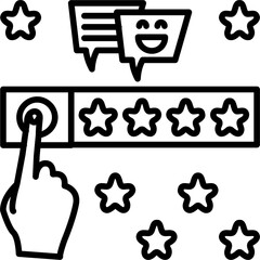 Best Customer Experience Vector Icon
