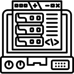 Backend Vector Icon