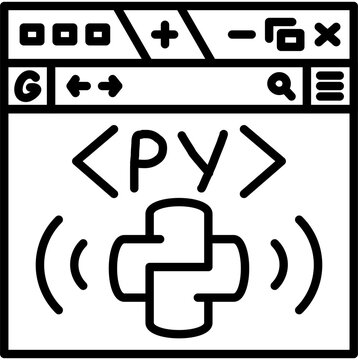 Python Vector Icon