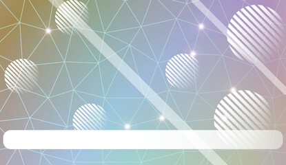 Hipster pattern with triangles, line, circle, space for text elements. For modern interior design, fashion print. Vector illustration. Abstract Gradient Soft Colorful Background.