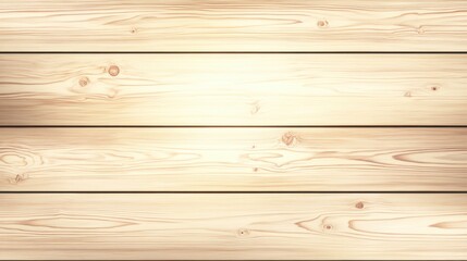 Fototapeta premium Wood Grain Texture: A close-up, top-down view of light wood planks showcases the natural grain patterns and textures, perfect for design elements or background use.