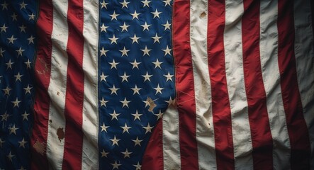 Obraz premium Abstract digital artwork with vibrant blue and red gradient on beige background