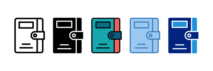 Obraz premium Agenda Icon Element For Design