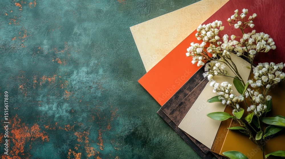 Poster selecting a harmonious color palette for interior design home spaces guide aesthetic professional in
