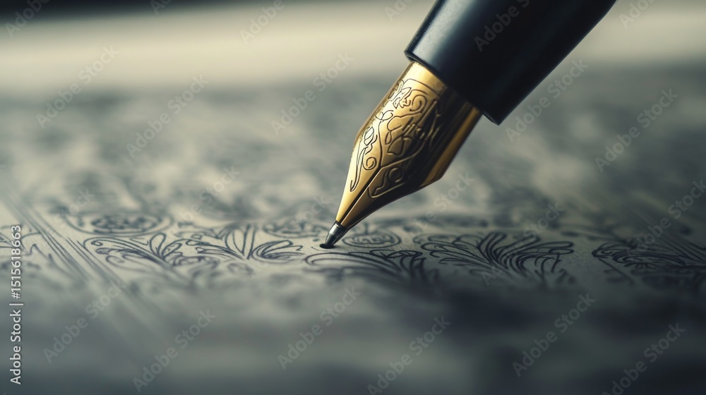 Poster capturing artistry stylus pen on tablet digital canvas macro view creative workspace macro perspecti