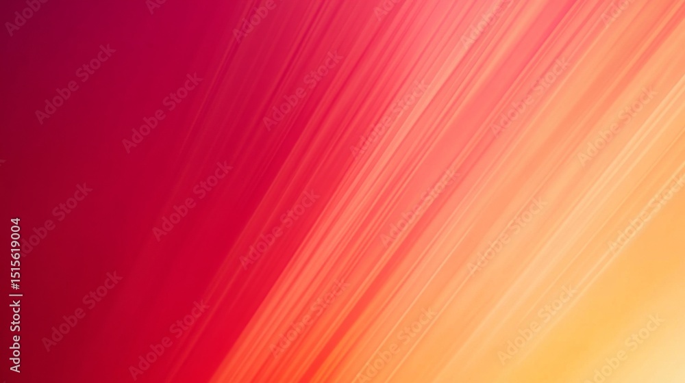 Poster creating a mild vermilion gradient backdrop for additive art projects digital workspace visual conte