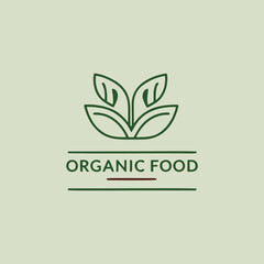 A cheerful logo featuring colorful vegetables and herbs, highlighting the joy of healthy eating and the organic food movement.