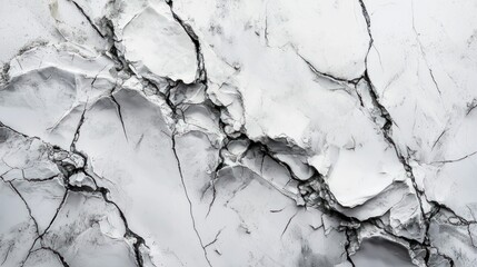 Abstract Cracked Texture: A Monochromatic Study of Fracture and Form