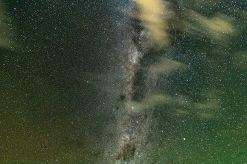 The Night Sky and Milk Way Galaxy