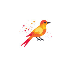 Colorful-bird-illustration-vector-graphic-design-element