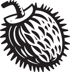 Simple marang fruit vector illustration