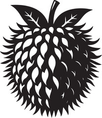 Simple marang fruit vector illustration