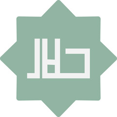 Handrawn Ramadan Mubarok Icon