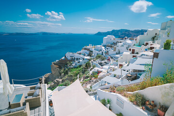 Obraz premium ギリシャのサントリーニ島の風景