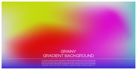 Soft colorful gradient background with smooth blend of pink red and blue shades for modern design