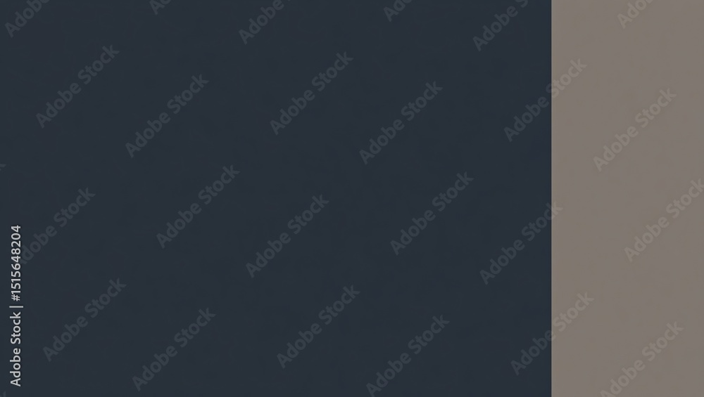 Poster minimalist navy and taupe color block design with subtle texture