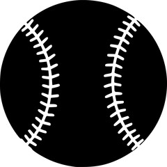 baseball icon outline silhouette,base ball silhouette icon symbol
