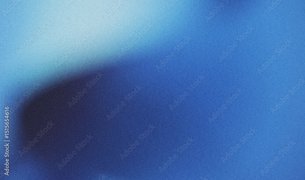 Aufkleber blue gradient background with grainy and smooth flow texture
