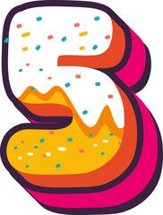 Birthday Cake Alphabet