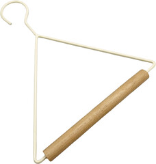 Abstract Composition of Intertwined Lines and Wood