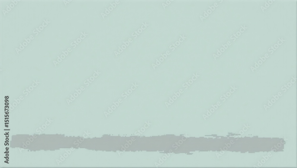 Aufkleber abstract minimalist art with subtle texture and soft green color