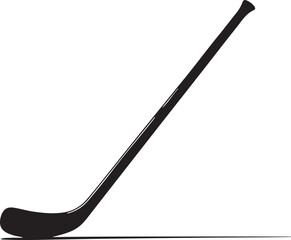 set of hockey players silhouettes - vector illustration