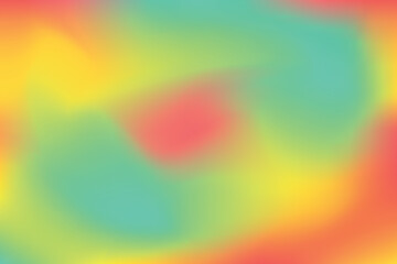 Vibrant sunset gradient mesh with warm tropical tones for modern abstract design