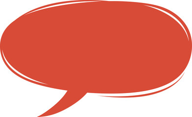 Hand Drawn Speech Bubble 