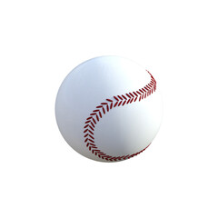 baseball ball isolated on white