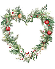 Elegant Christmas and New Year designs with festive ornaments
