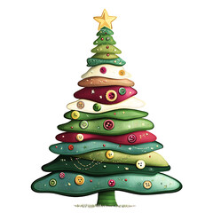 Elegant Christmas and New Year designs with festive ornaments