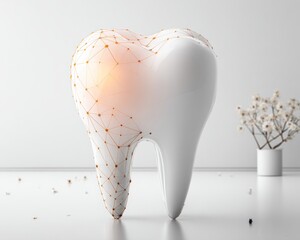 3D tooth model with network