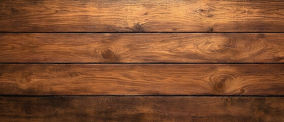 Naklejka premium Brown Wooden Plank Texture Background