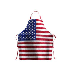 Fototapeta premium American Flag Apron Patriotic Cooking Accessory